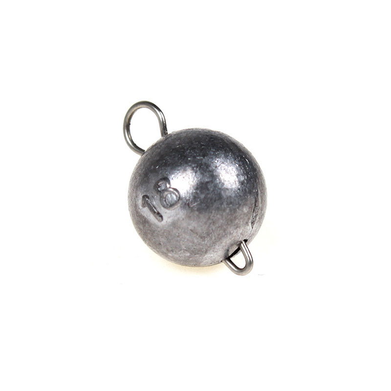 Fishing Equipment Lures - 10 szt. Wkładki ołowiane Cheburashka, okrągłe