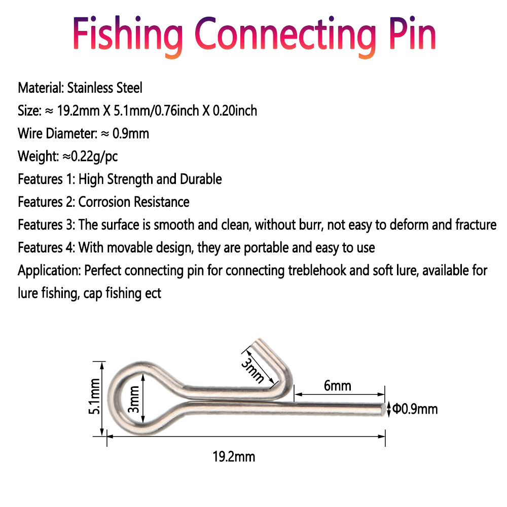 50/100 szt. Igły do przynęt wę – Fishing Equipment Lures recenzja i cena