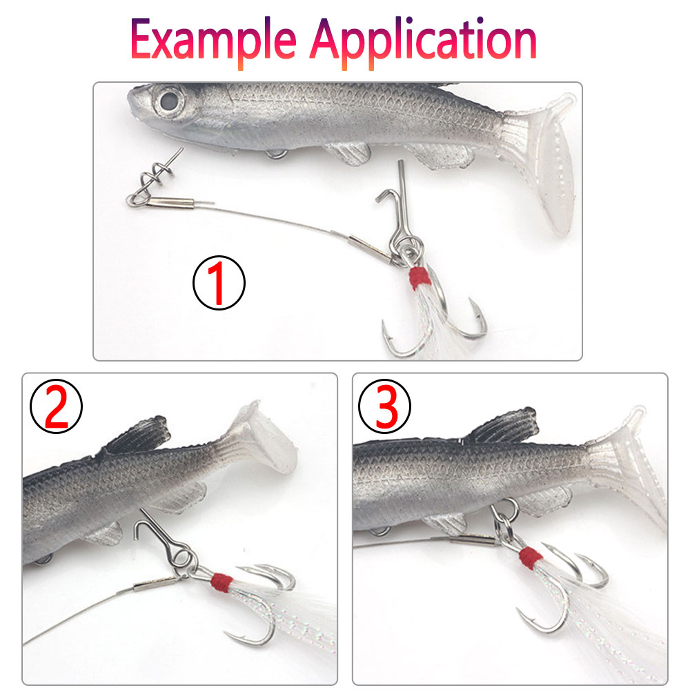 50/100 szt. Igły do przynęt wę – Fishing Equipment Lures recenzja i cena