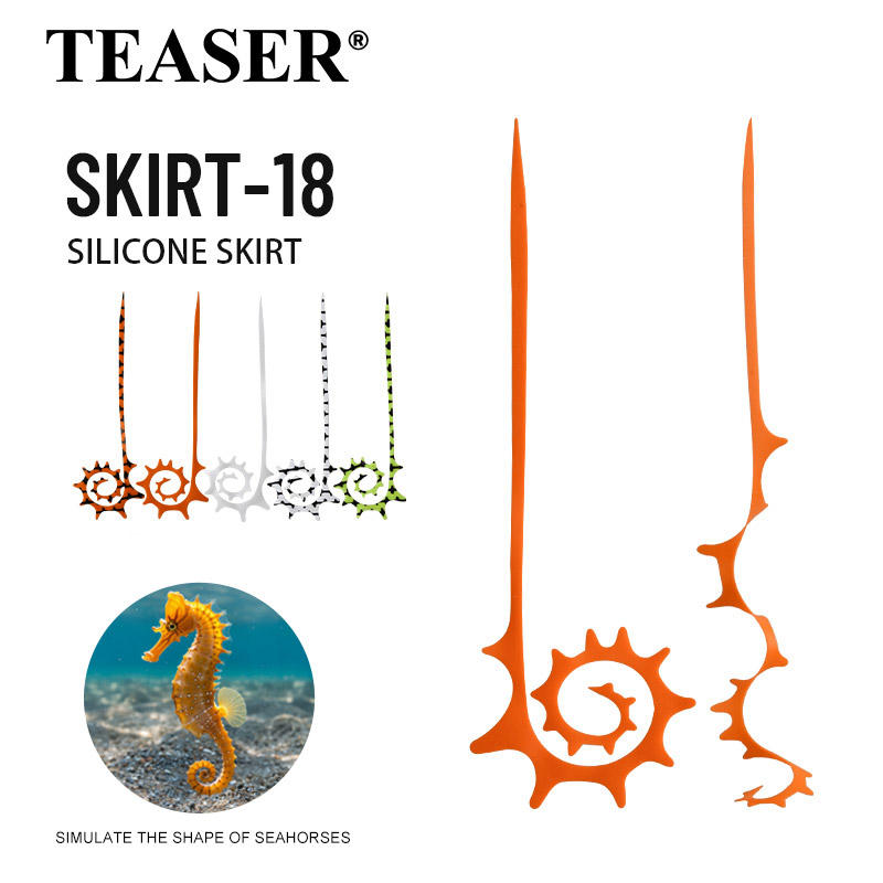 TEASER 5 szt. SKIRT-18 145mm S – Fishing Equipment Lures recenzja i cena