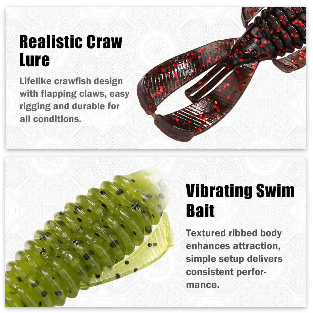 Przynęta wędkarska B&U Soft Cr – Fishing Equipment Lures recenzja i cena